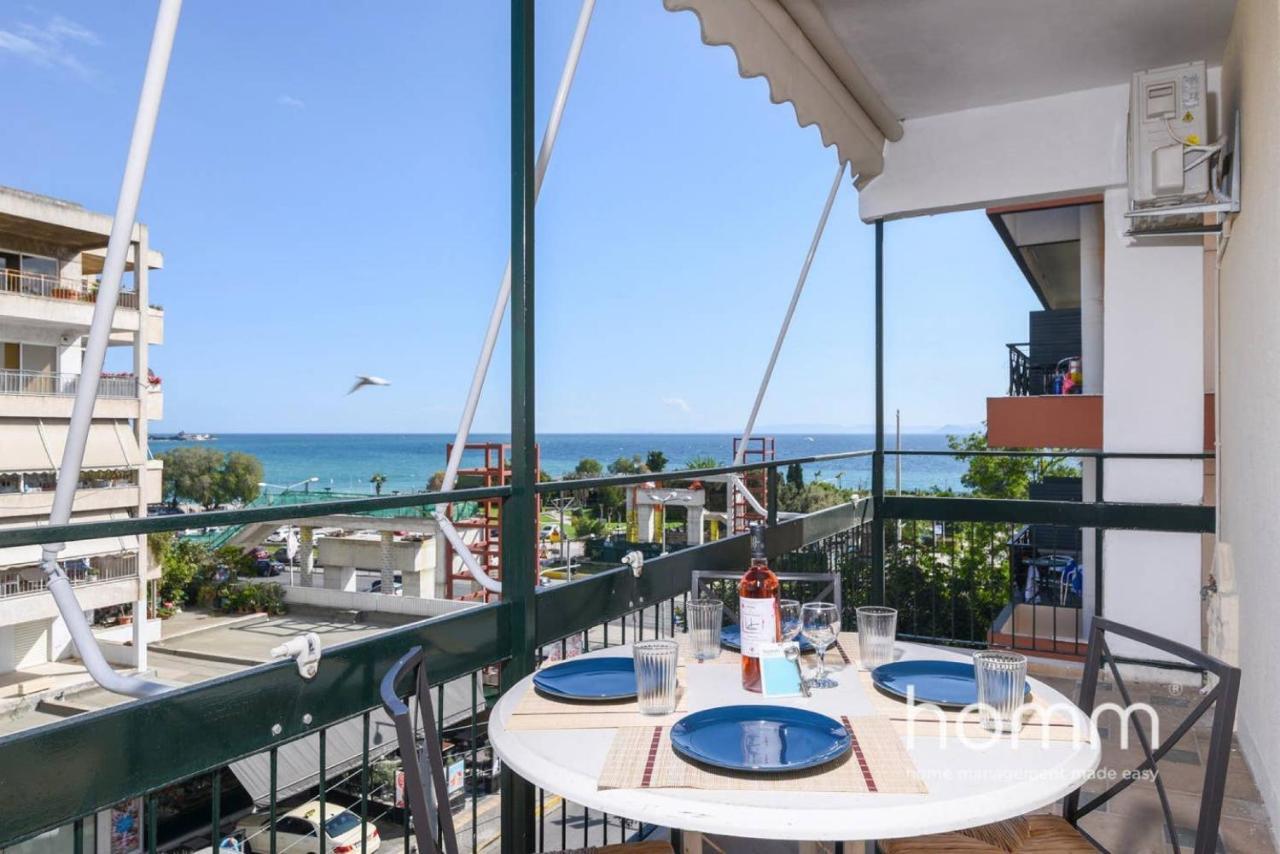 90M² Homm Sea View Apartment In Alimos Athen Exterior foto